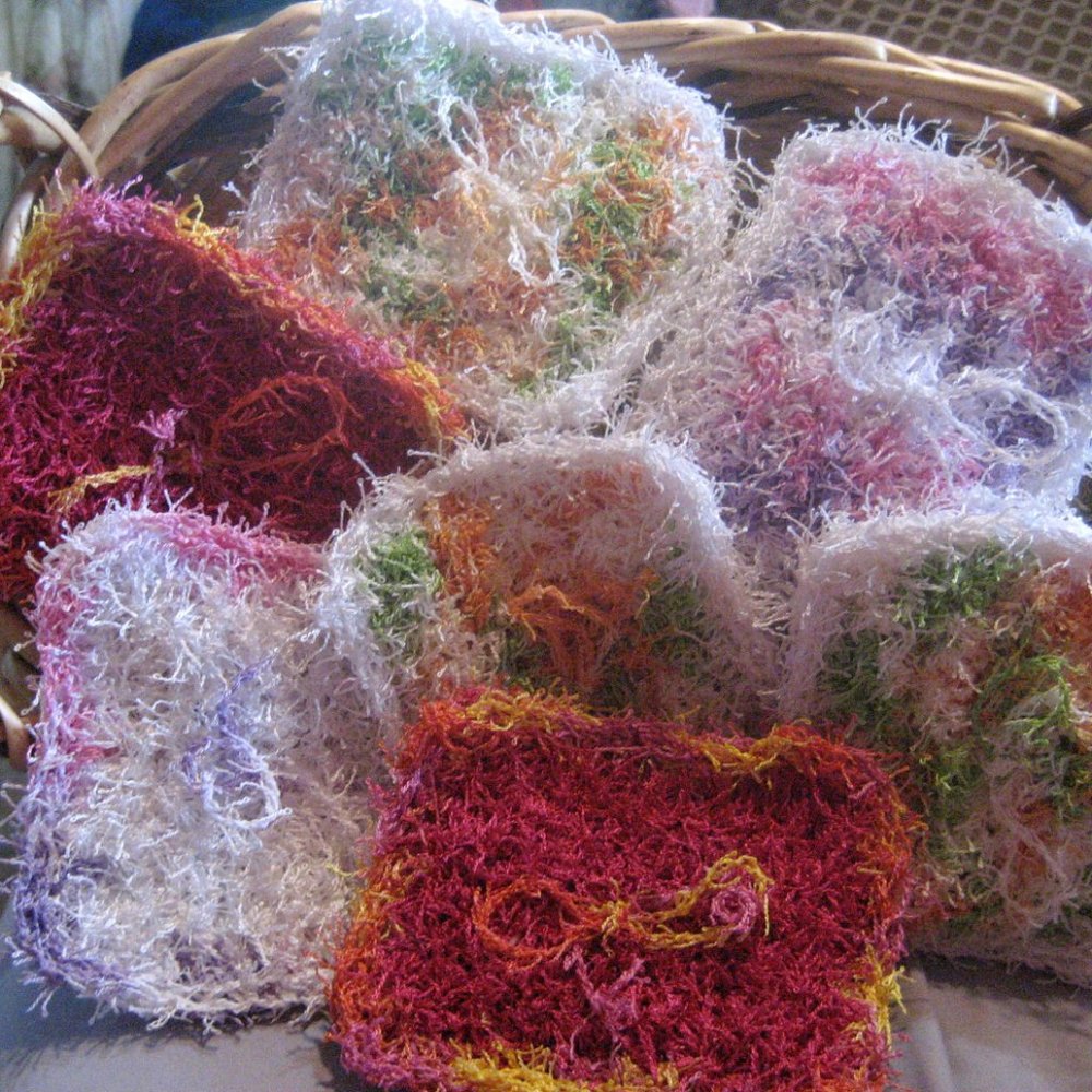 Handmade scrubbies - Picture 2 of 9